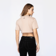 ELDÉN CROP TOP WOMEN WARM TAUPE Hot on Sale