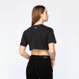 ELDÉN CROP TOP WOMEN BLACK For Discount