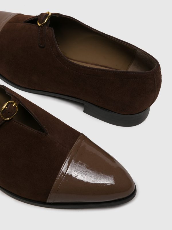 Brown Buckle Loafers For Cheap