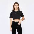 ARLET CROP TOP WOMEN BLACK Online now