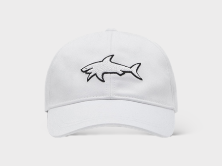 Paul & Shark Baseball Kasket I Hvid Online