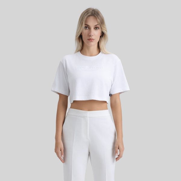 ALAIN CROP TOP WHITE Discount