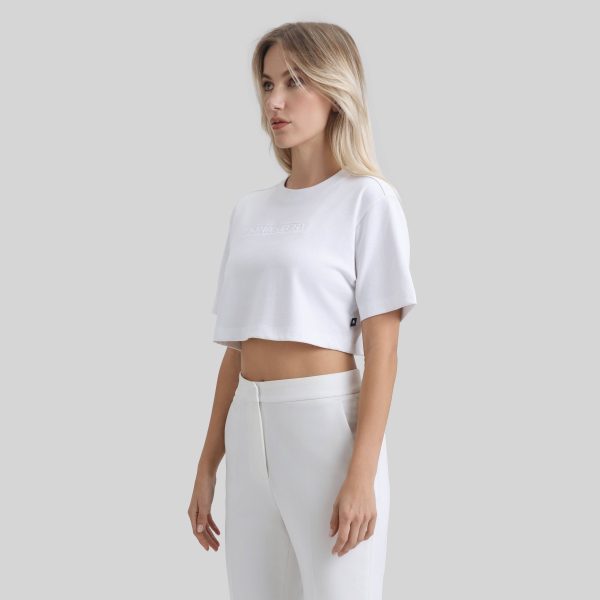 ALAIN CROP TOP WHITE Discount