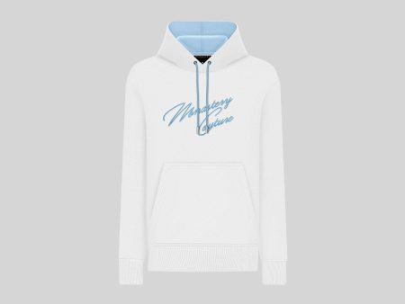 ANFISA WHITE HOODIE Supply