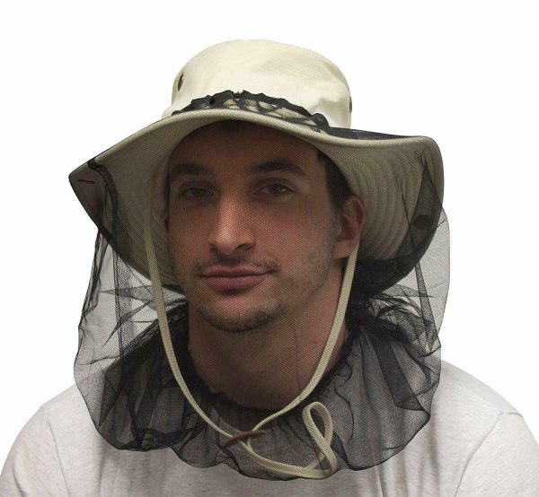 Misty Mountain Canvas Bosun Sun Hats with Mosquito Heat Net Fashion