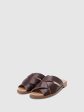 Open Slippers Evergrren Dark Brown Cheap