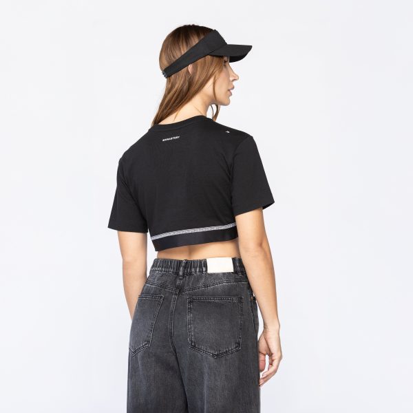 DORSTAN CROP TOP WOMEN BLACK Supply