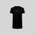 RAVENA T-SHIRT DRESS BLACK Online now