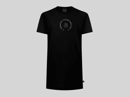 RAVENA T-SHIRT DRESS BLACK Online now