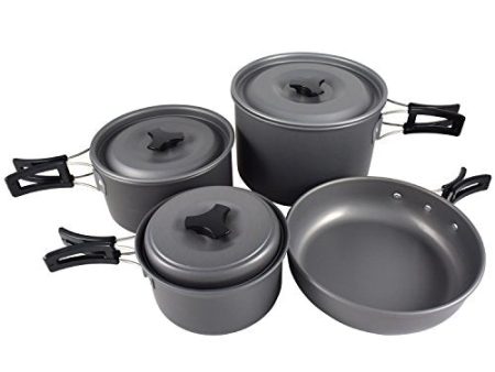 Chinook Trekker Hard Anodized 7-Piece Cookset Fashion