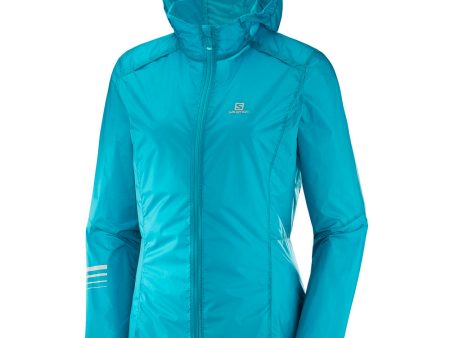 Salomon Womens Lightning Wind Hoodie Running Jackets Online Hot Sale