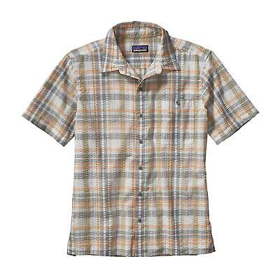 Patagonia Mens Puckerware Casual Travel Shirts For Cheap