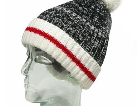 Misty Mountain Wooly Knit Style Pom Toque For Cheap