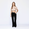 ELDÉN CROP TOP WOMEN WARM TAUPE Hot on Sale