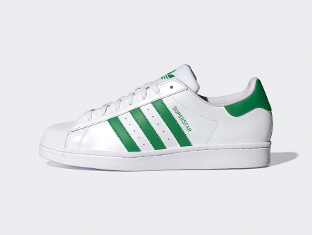 Adidas Superstar I Hvid Grøn Cheap