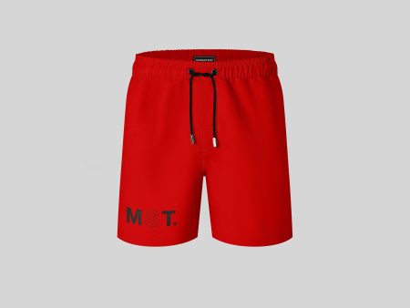 JERGES RED SWIM SHORT Online now